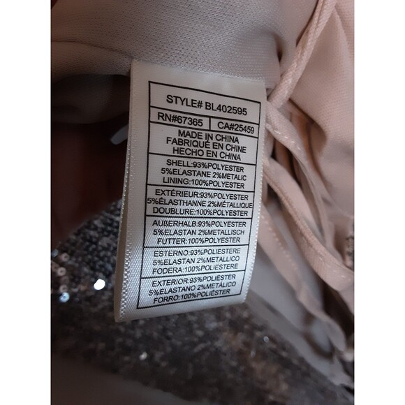 Steve Madden Show Stopper Sequin Duster Jacket - Picture 7 of 8